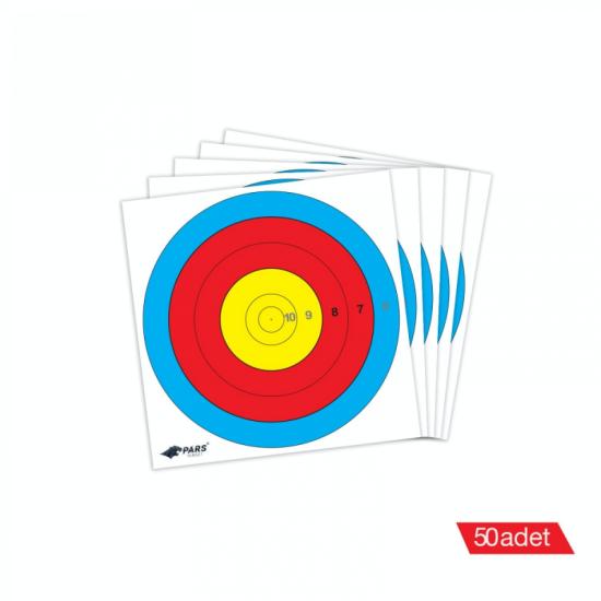 Pars Hedef Kağıdı 80 Cm 5 Halka PK-50