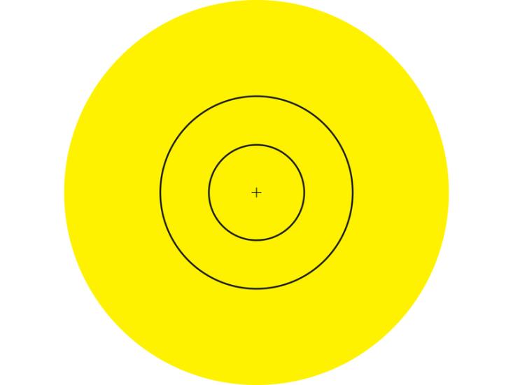 Jvd Hedef Kağıdı Göbeği 80 Mm Fita 40